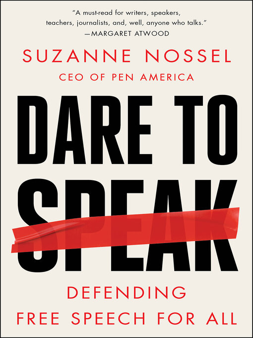 Title details for Dare to Speak by Suzanne Nossel - Available